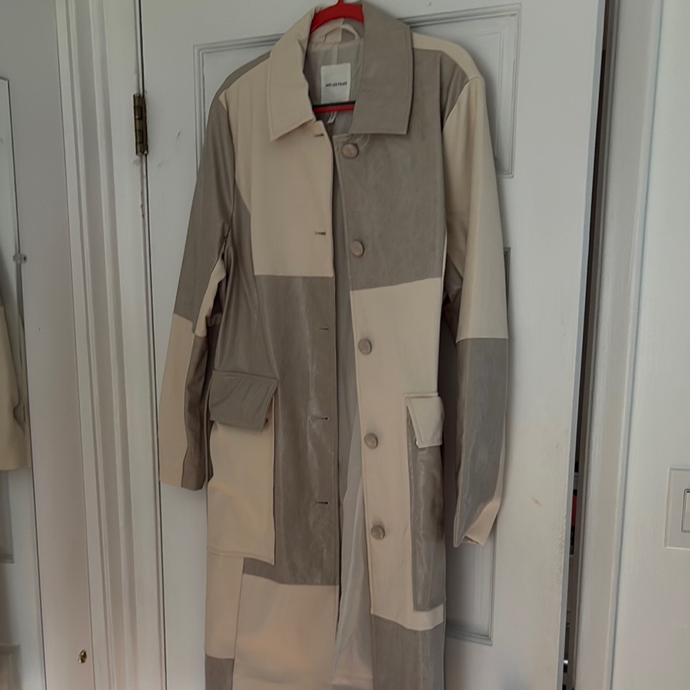 Colorblock Long Coat